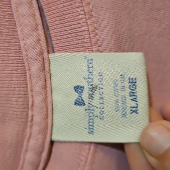 Simply Southern Pink Leopard Turtle Tee - Picture 3 of 4